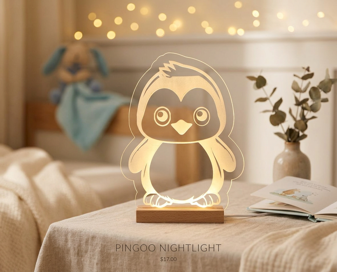 Veilleuse Pingouin